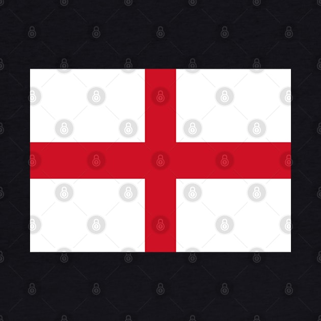 England Flag Minimalist by Issho Ni